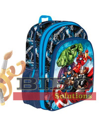 Ghiozdan St.Majewski cu 3 Compartimente Gama Avengers